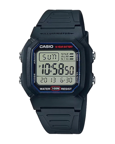 RELOJ CASIO Unisex W-800H-1AVES                                                                     