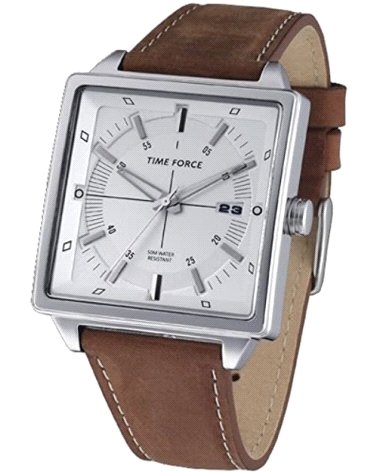  HOBRE PIEL TIME FORCE RELOJ                                                                        