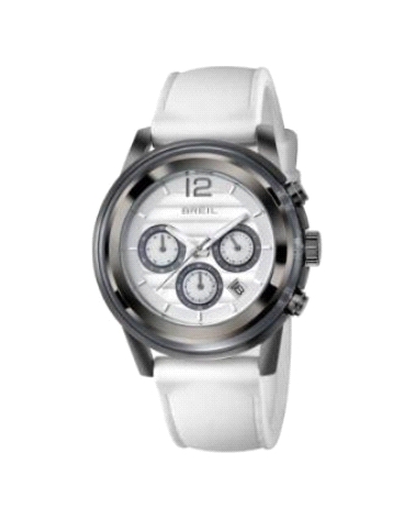  RELOJ HOMBRE  CAUCHO BLANCO BREIL                                                                  