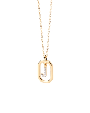 COLLAR MINI LETTER J GOLD PDPAOLA CO01-521-U                                                        